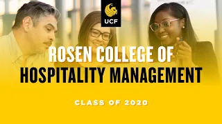 UCF Rosen College of Hospitality Management | Fall 2020 Virtual Commencement