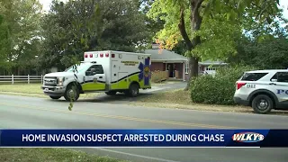 Police chase leads to arrest of home invasion suspect