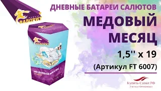 Дневной фейерверк МЕДОВЫЙ МЕСЯЦ (1,5''х19) FT 6007