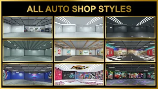 GTA 5 ONLINE - ALL AUTO SHOP STYLES IN GTA ONLINE LOS SANTOS TUNERS