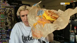 xQc does a Food Test Review