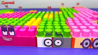 Numberblocks - Satisfying Numberblocks LEGO Level 3 #3