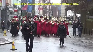 Band of the Household Cavalry in Windsor 28 March 2024