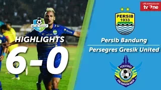 Persib Bandung vs Persegres Gresik United: 6-0 All Goals & Highlights