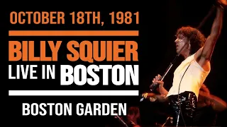 Billy Squier - Live in Boston (October 28, 1981)