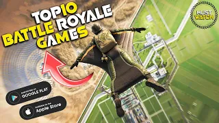 TOP 10 BEST BATTLE ROYALE GAMES FOR ANDROID & IOS IN 2022