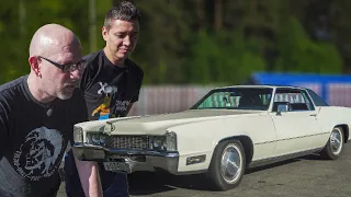 Cadillac Eldorado 1969г оживает после комы! Редкий живой экземпляр старой школы :)