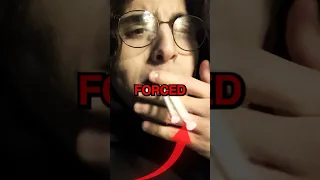 Guy Forces Himself To Smoke!