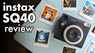 Fujifilm instax SQ40 REVIEW : best INSTANT square camera?