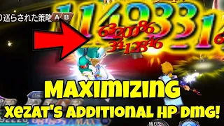 Maximizing Xezat's Additional HP Dmg [DFFOO JP]