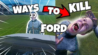 10 Ways To Kill Ford! (BONELAB VR)