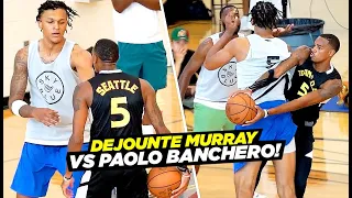 Dejounte Murray Gets DISRESPECTFUL vs #1 Pick Paolo Banchero!! Zeke End Tournament Got WILD!