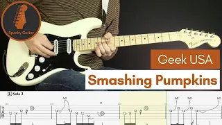 Geek USA - Smashing Pumpkins - Learn to Play! (Guitar Cover & Tab)
