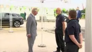 Man faints near Prince Charles during Asda visit