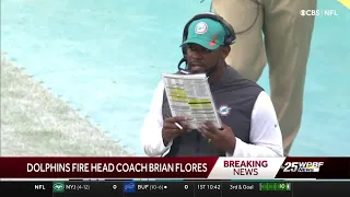 Miami Dolphins fire head coach Brian Flores