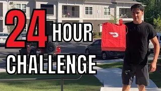 I Did DoorDash For 24 Hours Without Stopping