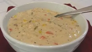 Creamy Chicken and Rice Soup -- Lynn's Recipes