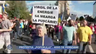 Stirile Kanal D (02.10.2022) - Protestul "poporului" - 4000 de persoane! | Editie de seara