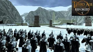 WINTER SIEGE OF HELMS DEEP (Siege Battle) - Third Age: Total War (Reforged)