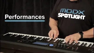 YAMAHA MODX - Performances