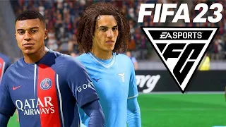 PSG vs Lazio Roma | Input Affiché et Gameplay Réaliste | EA Sports FC 24 Mod FIFA 23 PC