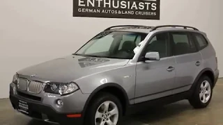 2008 BMW X3 3.0si All Wheel Drive