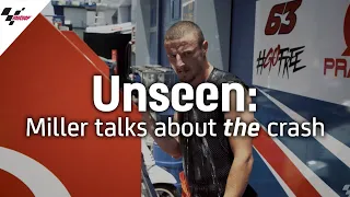 Unseen: Miller talks Marquez crash in his box