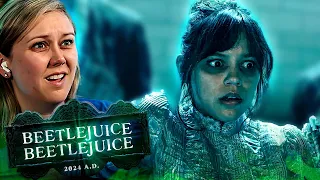 BEETLEJUICE BEETLEJUICE (2024) | Official Trailer REACTION!
