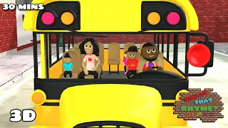 Wheels On The Bus Rap Hip Hop + More Nursery Rhymes & Rap Kid Songs