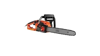 Black & Decker   CS2245 Corded Chainsaw 45cm Bar 2200 Watt 240 Volt