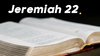 24 Jeremiah 22