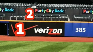 MLB Stadiums that have double-walls