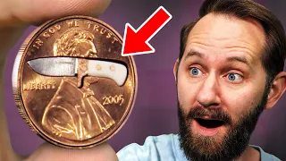 Hidden Penny Knife?! | 10 of The Strangest Knives We Found Online!