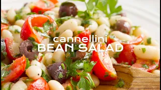 Cannellini bean salad