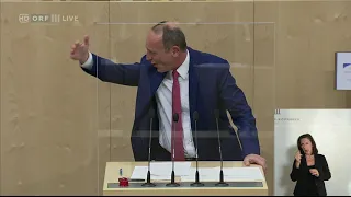 042 Axel Kassegger FPÖ   Nationalratssitzung vom 14 10 2020 um 1000 Uhr