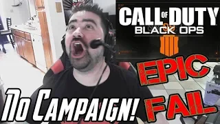 Black Ops 4 Reveal Angry Rant - No Campaign! Battle Royale?!