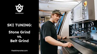 Ski Tuning: Belt Grind vs. Stone Grind