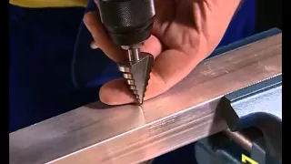 "Drilling" of square holes