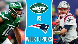 Jets vs Patriots Best Bets | Week 18 NFL Picks and Predictions