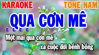 Qua Cơn Mê Karaoke Tone Nam ( Dm ) Nhạc Sống Rumba Mới | Thanh Hải Organ