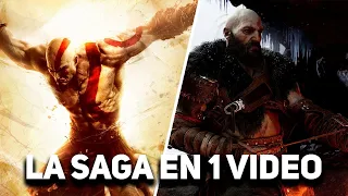 Así Empieza y Termina God OF War Cronología Completa! La HISTORIA de KRATOS