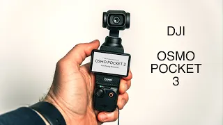 DJI Osmo Pocket 3 as a travel camera!