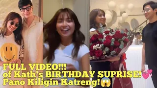 Kathryn Bernardo GRABE ang GULAT ng DUMATING si Alden Richards sa kanyang SURPRISE BIRTHDAY PARTY!💞🎂