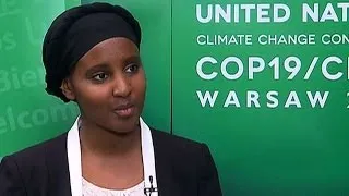 "You've Made a Wager of Our Future": Somali Youth Activist Pleads to U.N. Summit for Climate Action