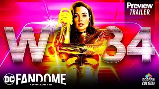 Wonder Woman 1984 (2020) DC Fandome Preview Trailer | Breakdown and Easter Eggs