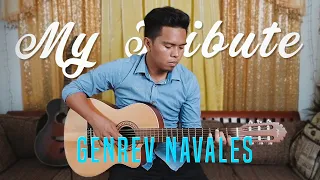 My Tribute - Genrev Navales (Acoustic instrumental cover) | Fingerstyle