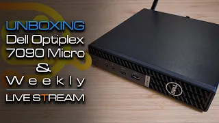 Dell Optiplex 7090 Micro Unboxing Livestream