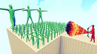 100x ZOMBIE + 3x GIANT vs EVERY GOD - Totally Accurate Battle Simulator TABS