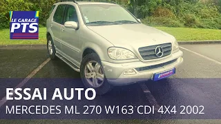 TEST AUTO - MERCEDES ML W163 270 CDI 2002