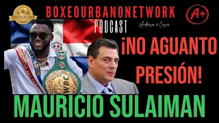 🚨🇲🇽🇩🇴MAURICIO SULAIMAN CMB NO AGUANTÓ PRESIÓN CARLOS ADAMES CAMPEÓN 🥊✍🏻